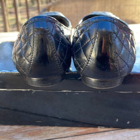 Saks Fifth Avenue black quilted ballet flat Nikki - Picture 5 of 5